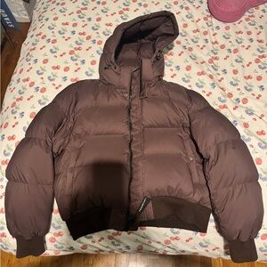 Aritzia Brown Super Puff